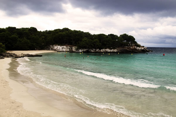 cala en turqueta alquiler bicicletas menorca